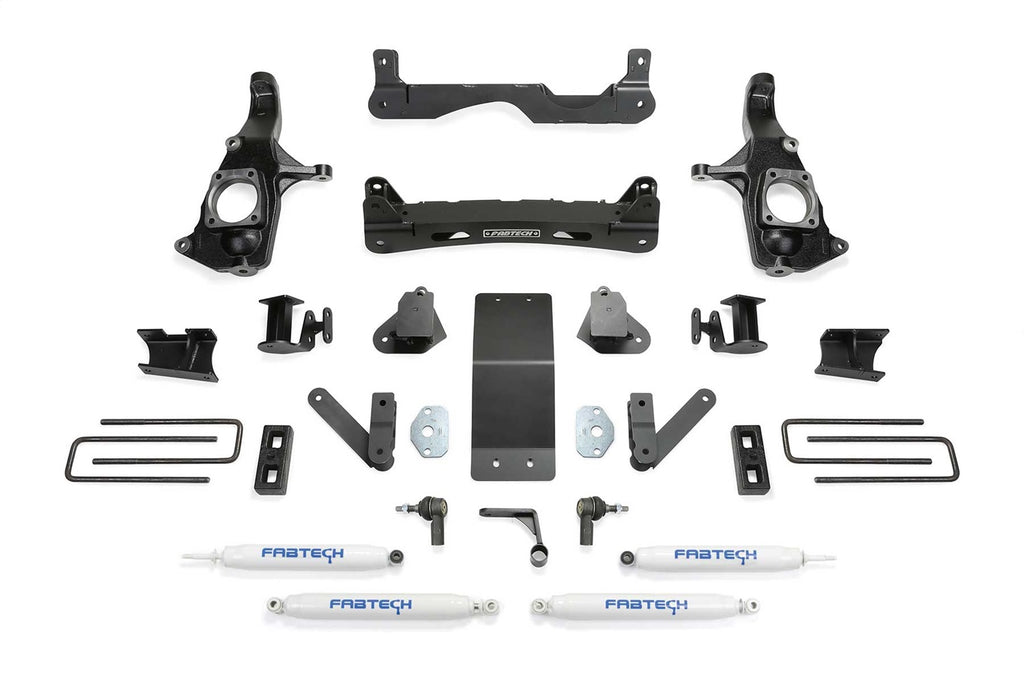 Fabtech K1123 Suspension Lift Kit for Select Chevrolet Silverado HD, GMC Sierra HD