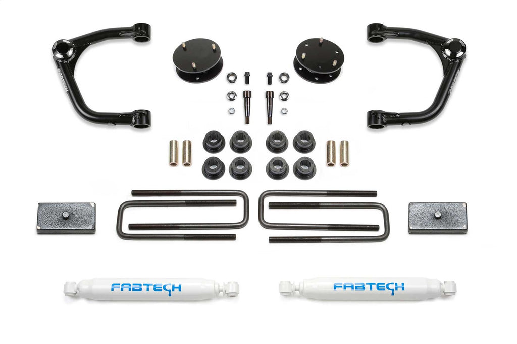 Fabtech K1129 Uniball Lift System w/Shocks for Select Chevrolet Silverado 1500, GMC Sierra
