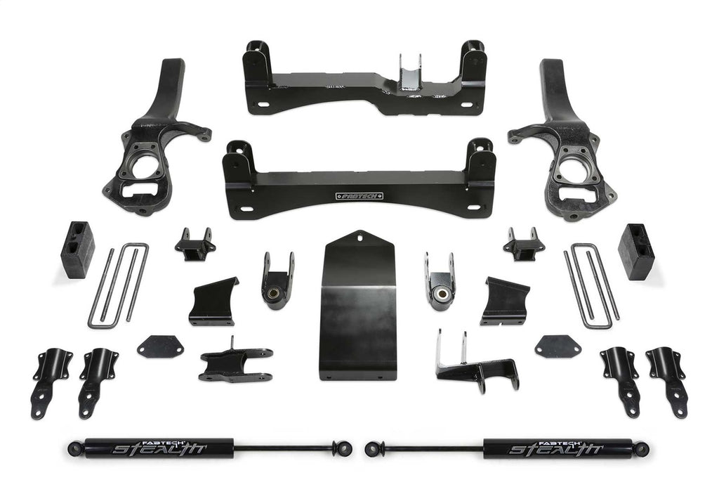 Fabtech K1132M Basic Lift System w/Shocks for Select Chevrolet Silverado 1500, GMC Sierra
