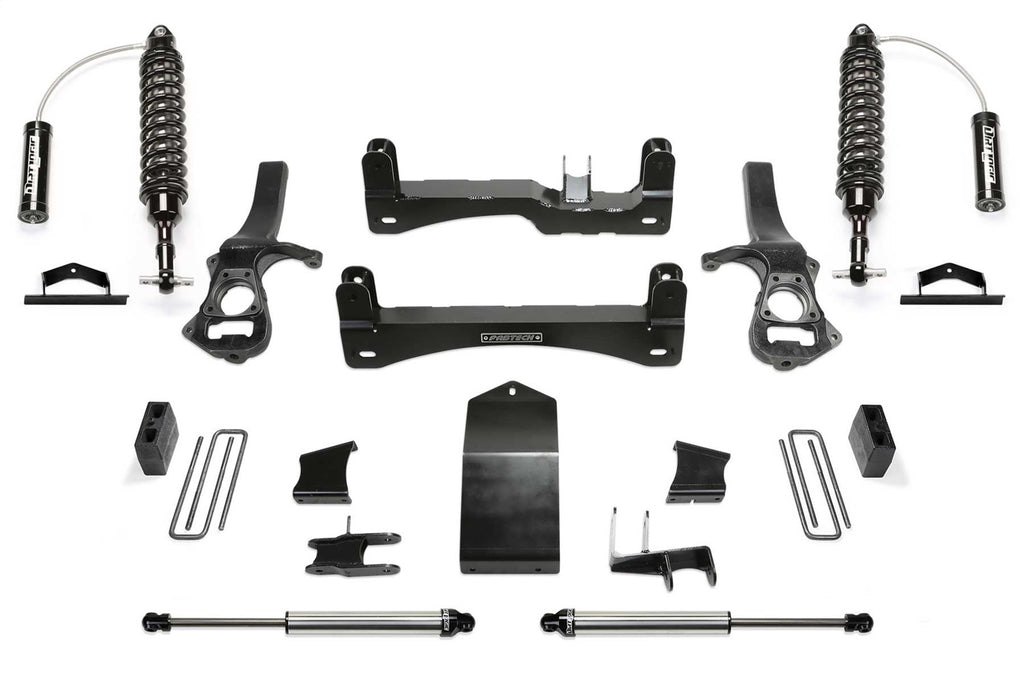 Fabtech K1134DL Performance Lift System w/Shocks for Select Chevrolet Silverado 1500, GMC Sierra