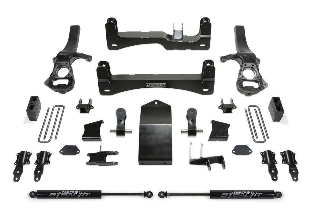 Fabtech K1136M Basic Lift System w/Shocks for Select Chevrolet Silverado 1500, Chevrolet Silverado LTD, GMC Sierra 1500, GMC Sierra Limited