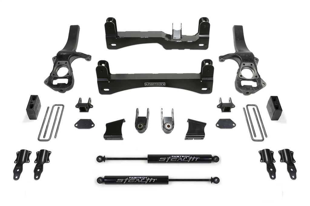 Fabtech K1150M Basic Lift System w/Shocks for Select Chevrolet Silverado 1500, Chevrolet Silverado LTD, GMC Sierra 1500, GMC Sierra Limited