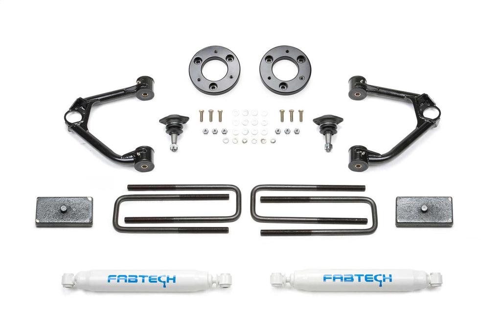 Fabtech K1152 Ball Joint Control Arm Lift System for Select Chevrolet Silverado 1500, Chevrolet Silverado LTD, GMC Sierra 1500, GMC Sierra Limited