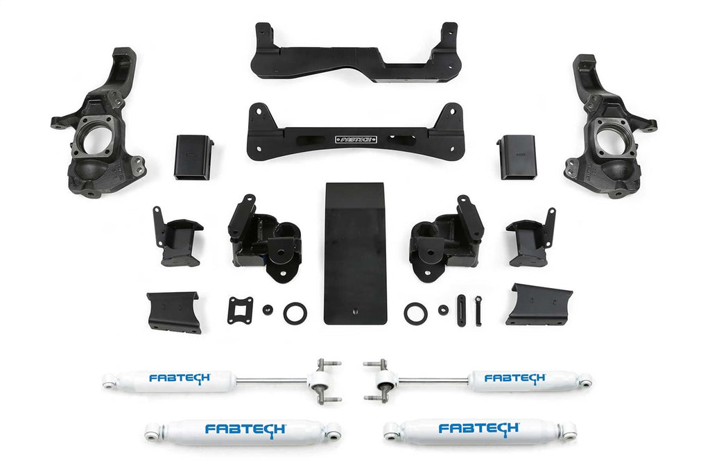Fabtech K1159 Performance Lift System w/Shocks for Select Chevrolet Silverado HD, GMC Sierra HD