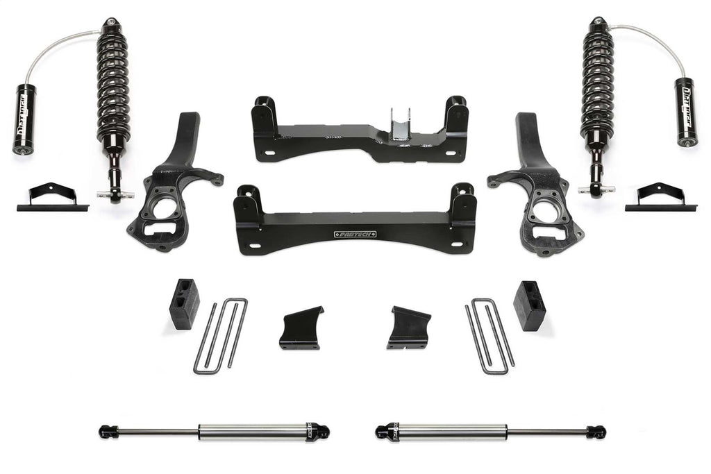 Fabtech K1178DL Performance Lift System w/Shocks for Select Chevrolet Silverado 1500, GMC Sierra
