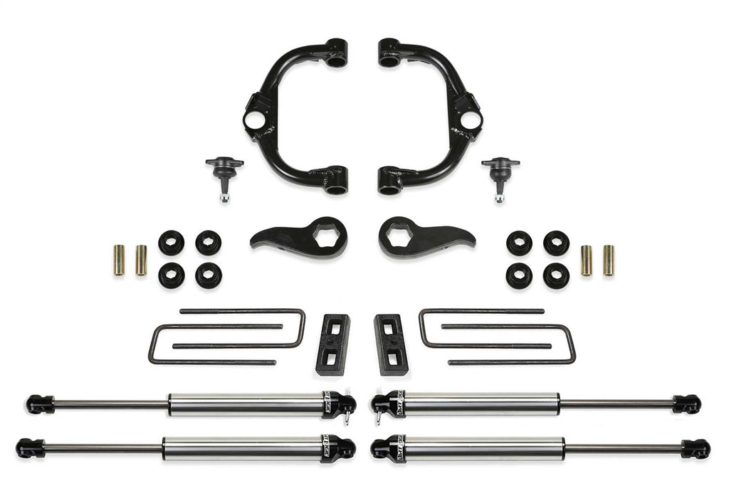 Fabtech K1179DL Ball Joint UCA Lift System w/Shocks for Select Chevrolet Silverado HD, GMC Sierra HD