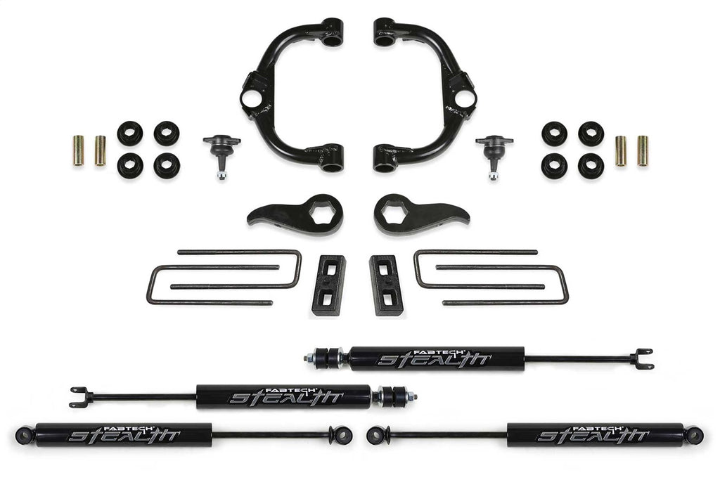 Fabtech K1179M Ball Joint UCA Lift System w/Shocks for Select Chevrolet Silverado HD, GMC Sierra HD