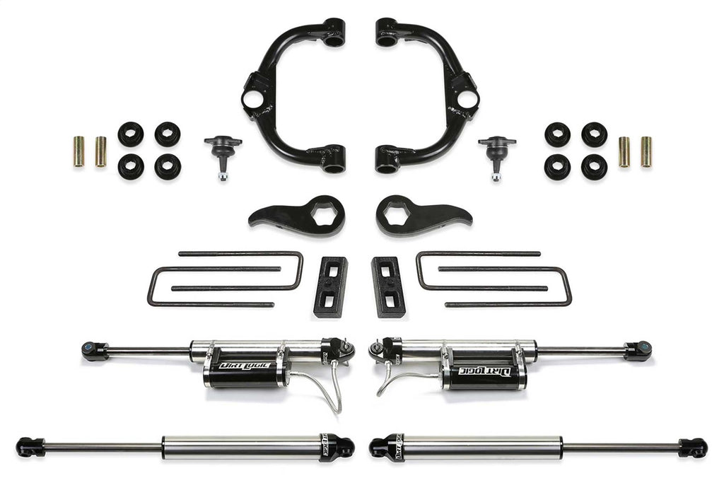 Fabtech K1180DL Ball Joint UCA Lift System w/Shocks for Select Chevrolet Silverado HD, GMC Sierra HD