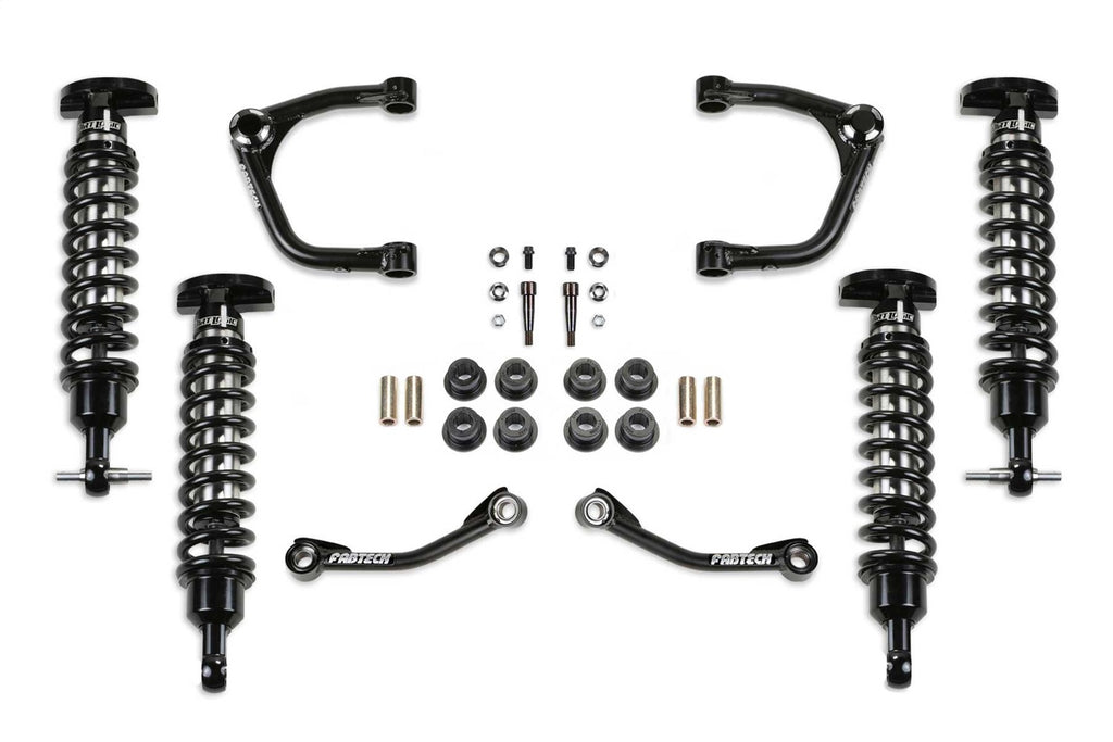 Fabtech K1187DL Uniball UCA Lift System w/Shocks for Select Chevrolet Suburban, Chevrolet Tahoe, GMC Acadia, GMC Terrain, GMC Yukon, GMC Yukon XL