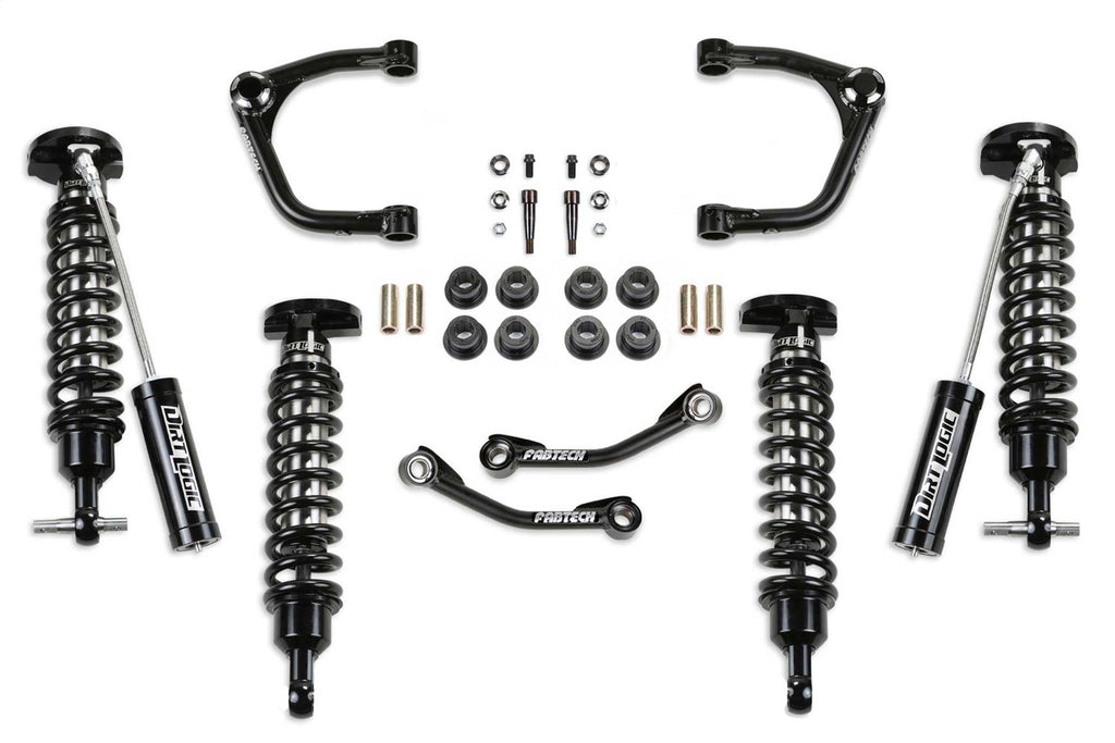Fabtech K1188DL Uniball UCA Lift System w/Shocks for Select Chevrolet Suburban, Chevrolet Tahoe, GMC Acadia, GMC Terrain, GMC Yukon, GMC Yukon XL