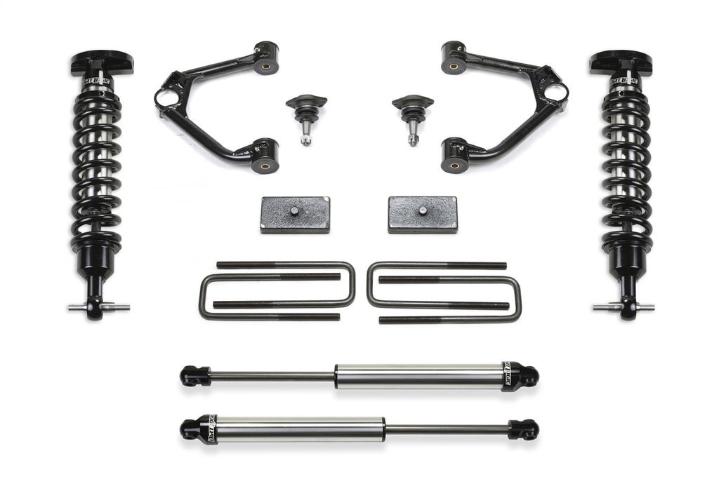Fabtech K1189DL Budget Lift System w/Shock for Select Chevrolet Silverado 1500, GMC Sierra
