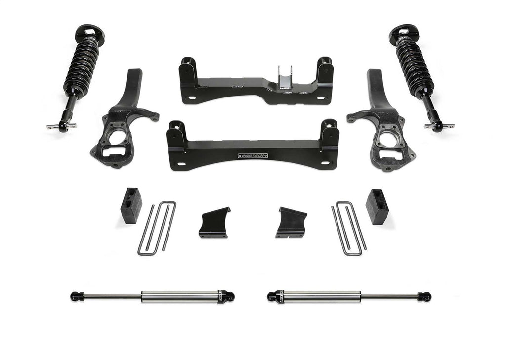Fabtech K1197DL Performance Lift System w/Shocks for Select Chevrolet Silverado 1500, GMC Sierra
