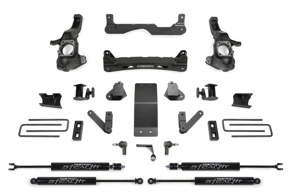 Fabtech K1202M Performance Lift System w/Shocks for Select Chevrolet Silverado HD, GMC Sierra HD