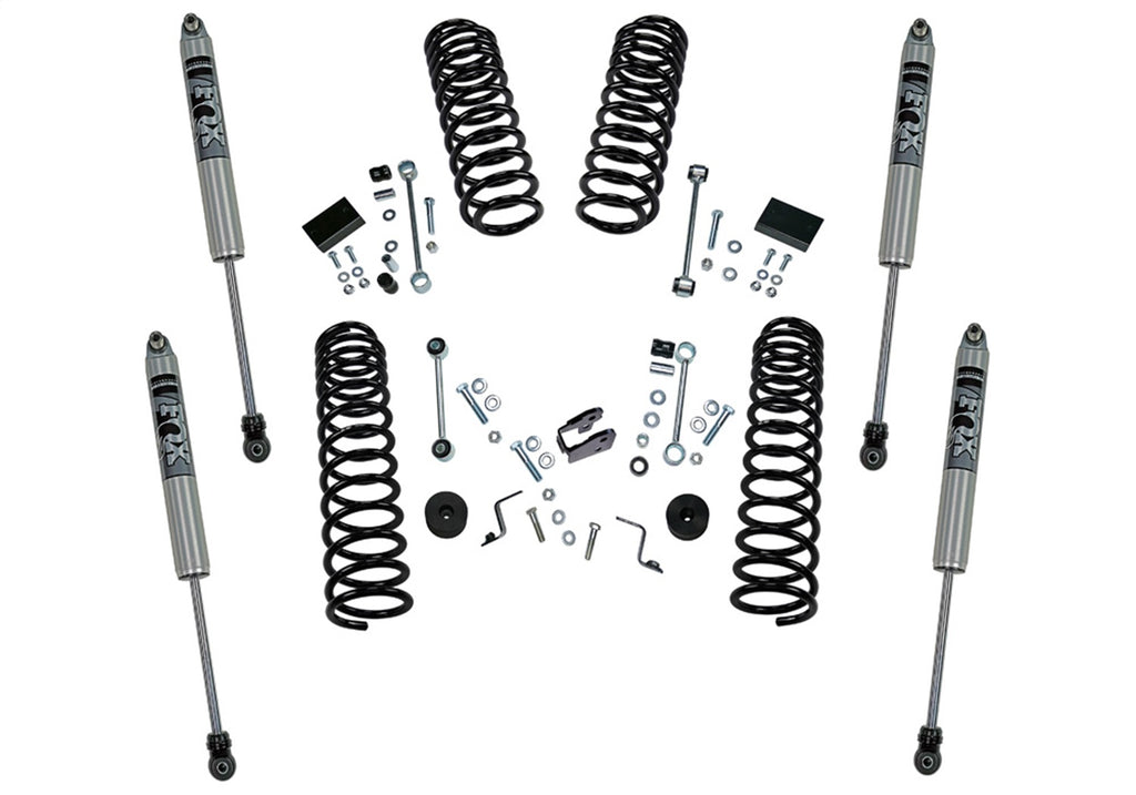 Superlift K185F 2.5in. Dual Rate Coil Lift Kit w/Fox Shocks-18-25 Wrangler JL-2Dr for Select Jeep Wrangler