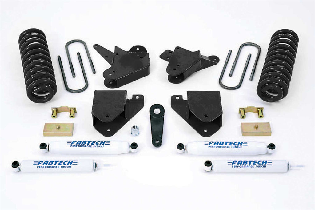 Fabtech K2100 Basic Lift System w/Shocks for Select Ford Excursion, Ford F-250 Super Duty, Ford F-350 Super Duty