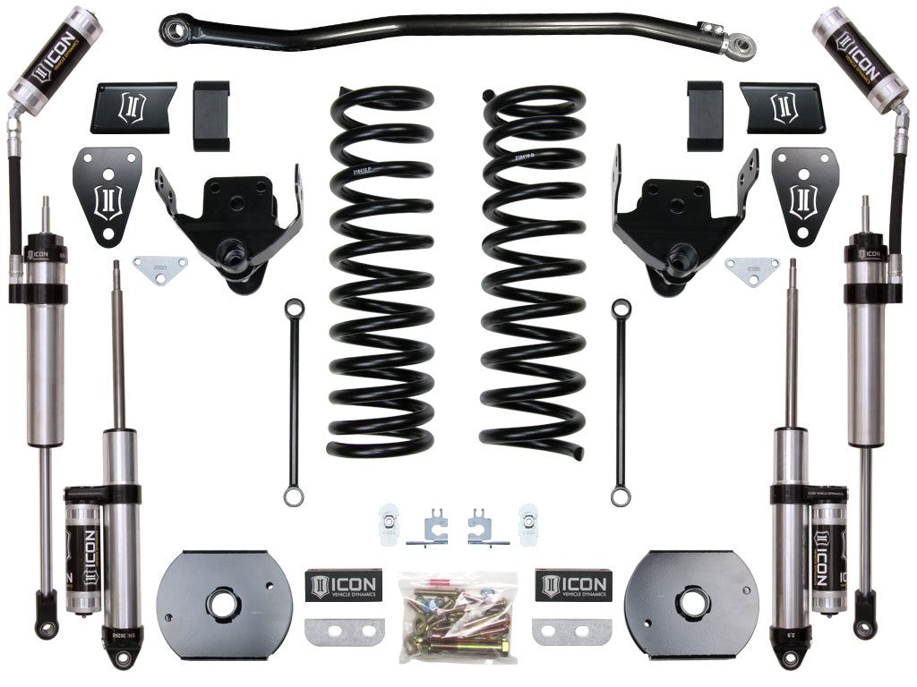ICON Vehicle Dynamics K214522A 14-18 RAM 2500 4WD 4.5" STAGE 2 SUSPENSION SYSTEM (AIR RIDE) for Select Ram