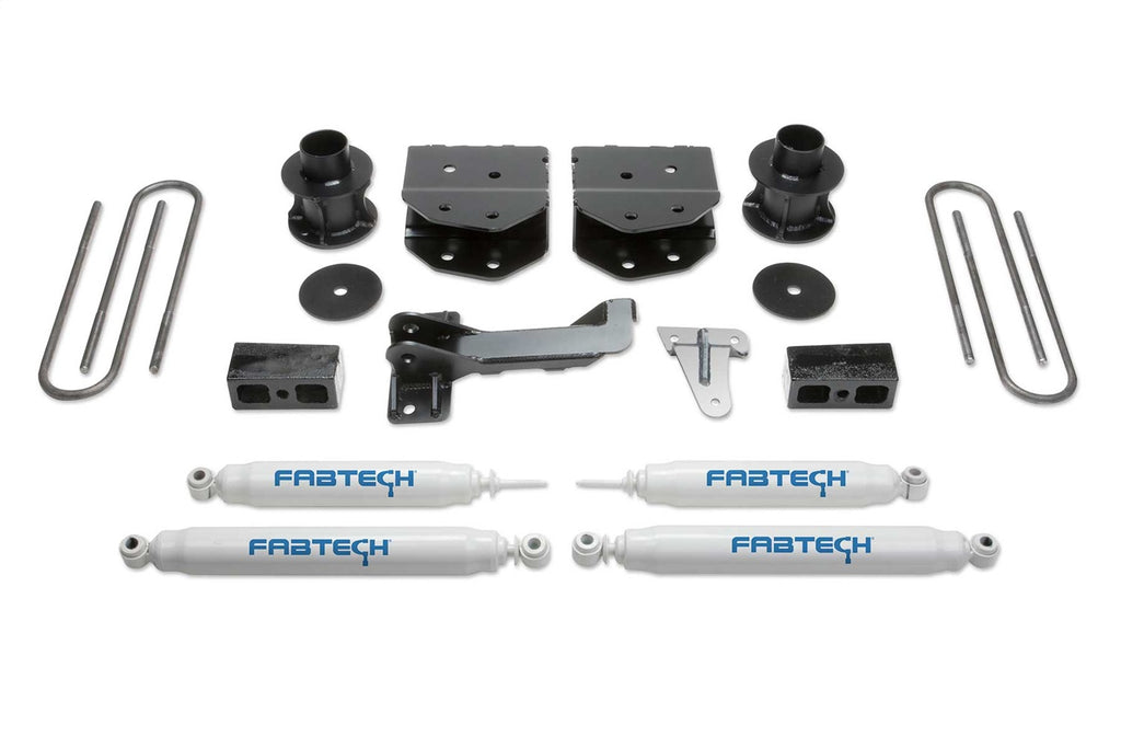 Fabtech K2160 Budget Lift System w/Shock for Select Ford F-250 Super Duty, Ford F-350 Super Duty, Ford F-450 Super Duty, Ford F-550 Super Duty
