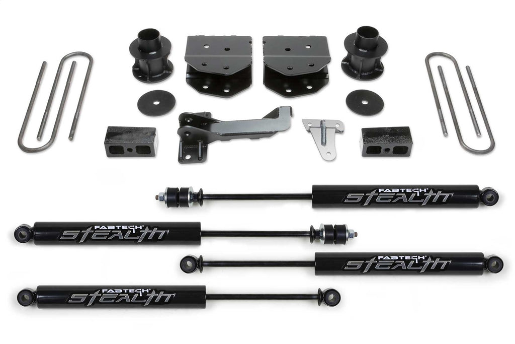 Fabtech K2160M Budget Lift System w/Shock for Select Ford F-250 Super Duty, Ford F-350 Super Duty, Ford F-450 Super Duty, Ford F-550 Super Duty