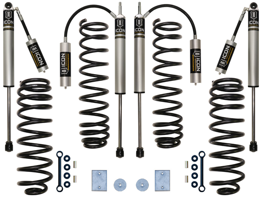 ICON Vehicle Dynamics K22002 07-18 JEEP JK 3" STAGE 2 SUSPENSION SYSTEM for Select Jeep Wrangler, Jeep Wrangler JK