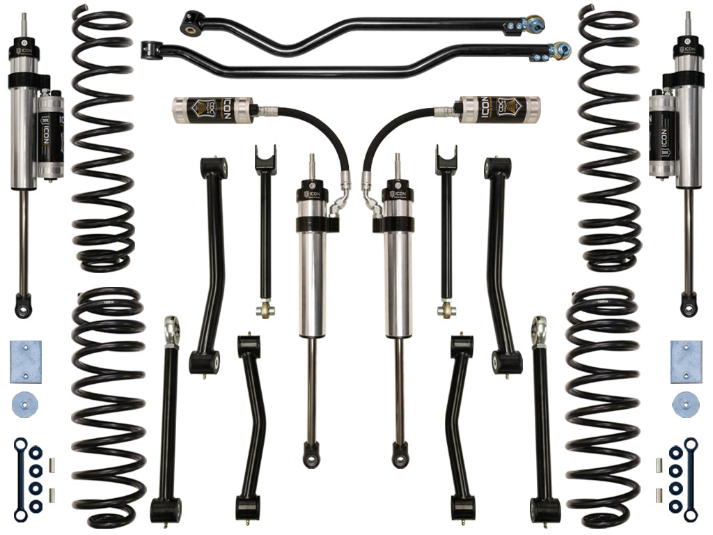 ICON Vehicle Dynamics K22005 07-18 JEEP JK 3" STAGE 5 SUSPENSION SYSTEM for Select Jeep Wrangler, Jeep Wrangler JK