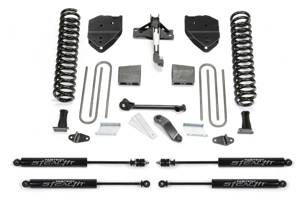 Fabtech K2214M Basic Lift System w/Shocks for Select Ford F-250 Super Duty, Ford F-350 Super Duty