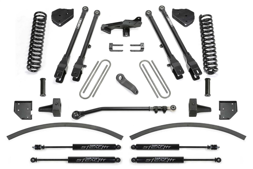 Fabtech K2266M 4 Link System for Select Ford F-250 Super Duty, Ford F-350 Super Duty