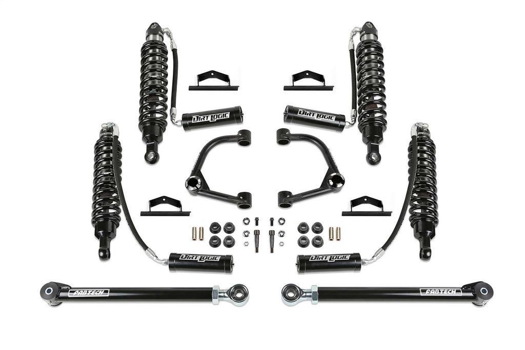 Fabtech K2385DL Uniball UCA Lift System w/Shocks for Select Ford Bronco