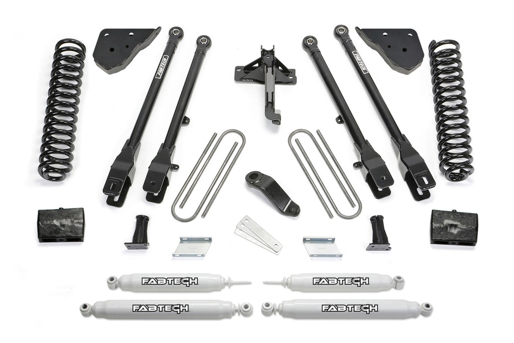 Fabtech K2431 4 Link Lift System for Select Ford F-450 Super Duty, Ford F-550 Super Duty