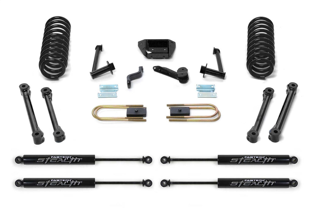 Fabtech K30154M Performance Lift System w/Shocks for Select Dodge Ram 2500, Dodge Ram