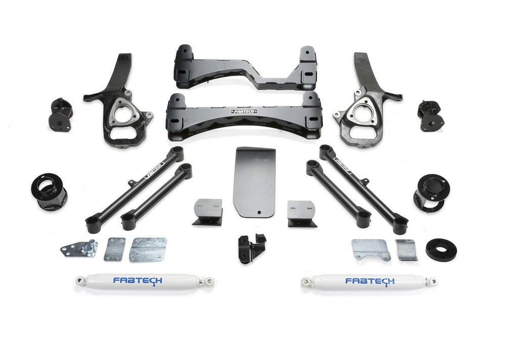 Fabtech K3086 Basic Lift System w/Shocks for Select Ram