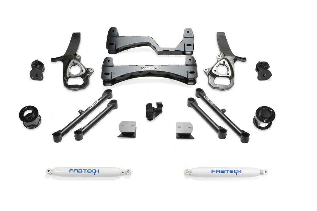 Fabtech K3093 Performance Lift System w/Shocks for Select Ram