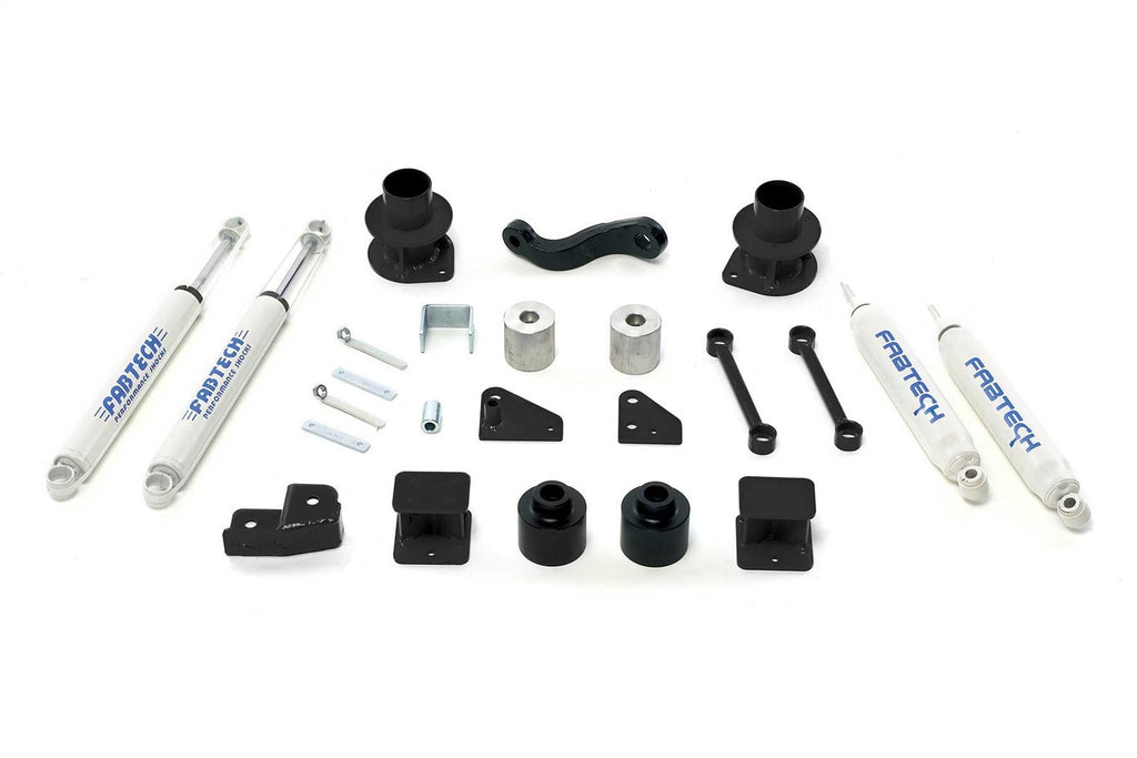 Fabtech K4037 Basic Lift System w/Shocks for Select Jeep Wrangler, Jeep Wrangler JK