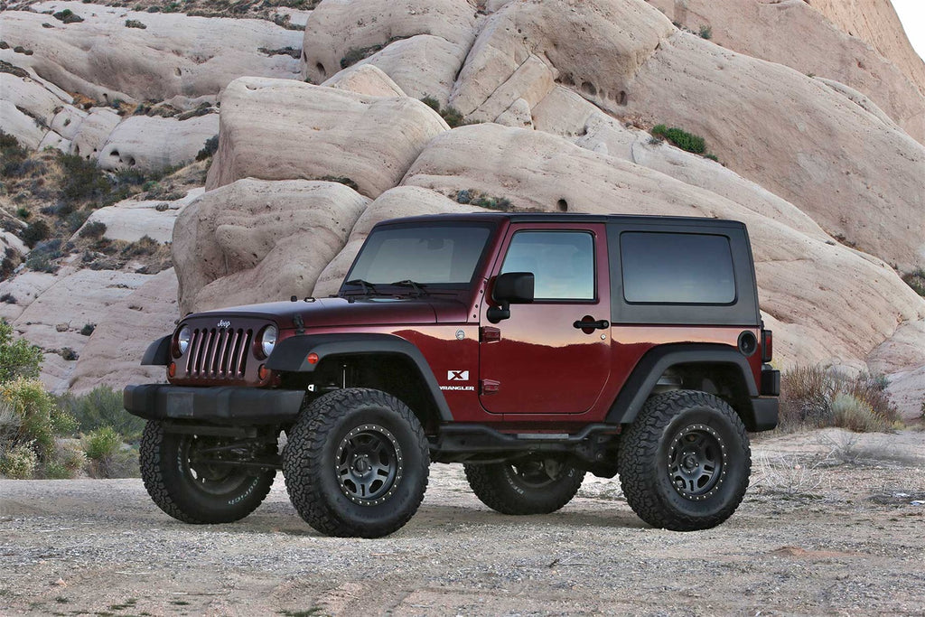 Fabtech K4047M Budget Lift System w/Shock for Select Jeep Wrangler, Jeep Wrangler JK