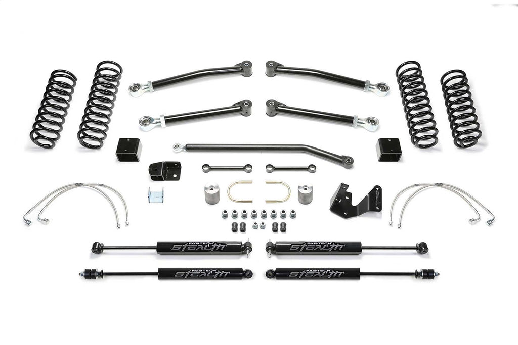 Fabtech K4052M Trail II Lift System for Select Jeep Wrangler, Jeep Wrangler JK