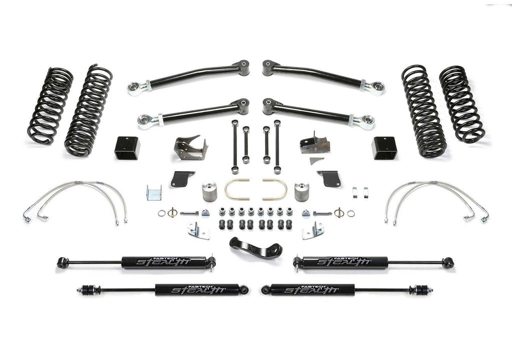 Fabtech K4068M Trail Long Travel Lift System for Select Jeep Wrangler, Jeep Wrangler JK