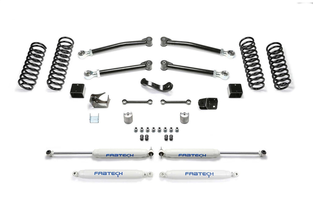 Fabtech K4089 Trail Lift System for Select Jeep Wrangler, Jeep Wrangler JK