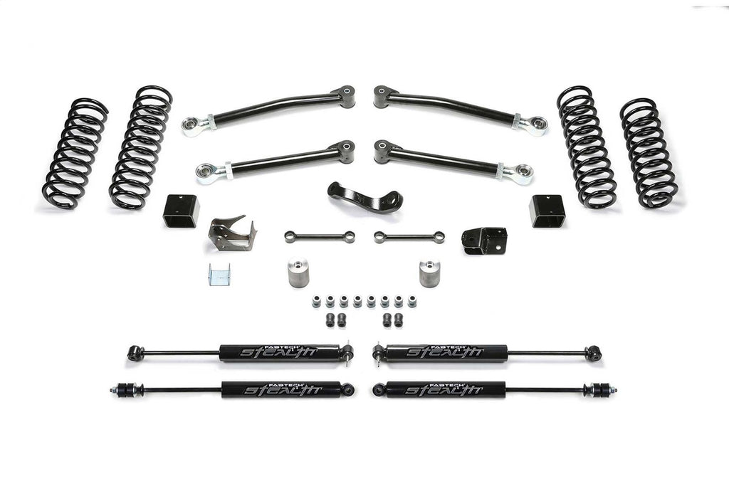 Fabtech K4089M Trail Lift System for Select Jeep Wrangler, Jeep Wrangler JK