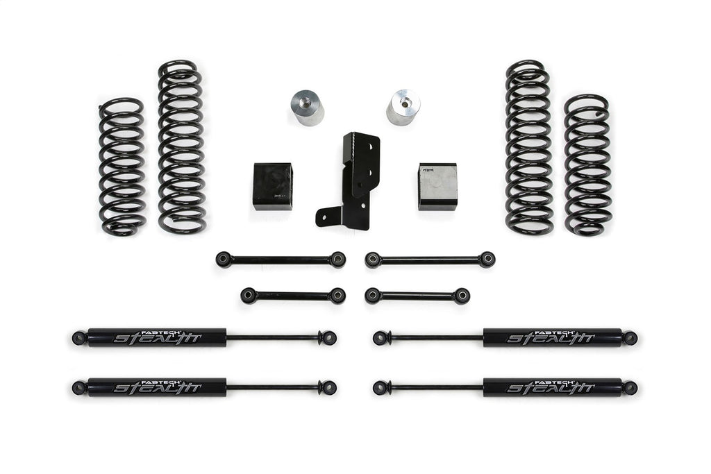 Fabtech K4107M Sport Lift System w/Shock for Select Jeep Wrangler