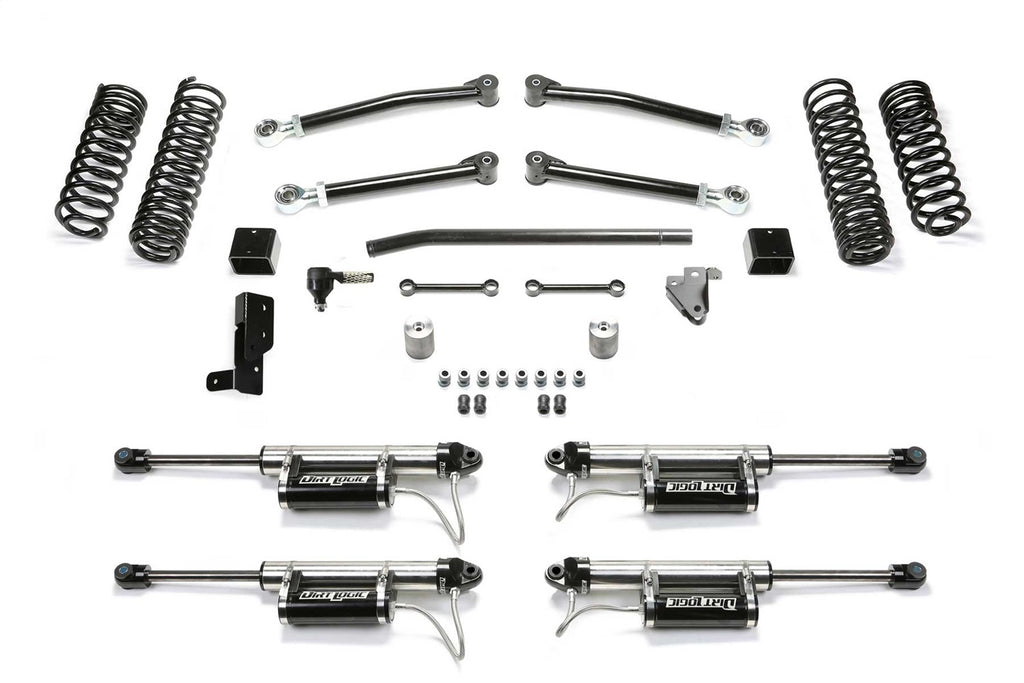 Fabtech K4118DL Trail Lift System for Select Jeep Wrangler