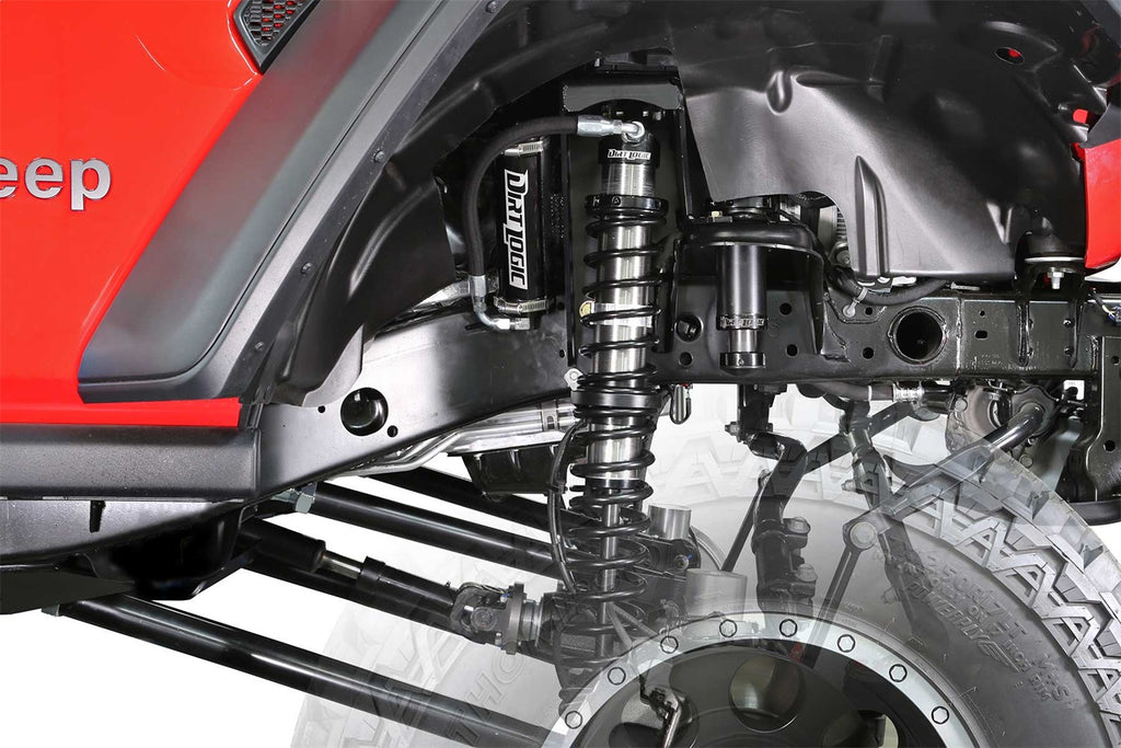 Fabtech K4135DL Crawler Lift System w/DLSS Shocks for Select Jeep Wrangler
