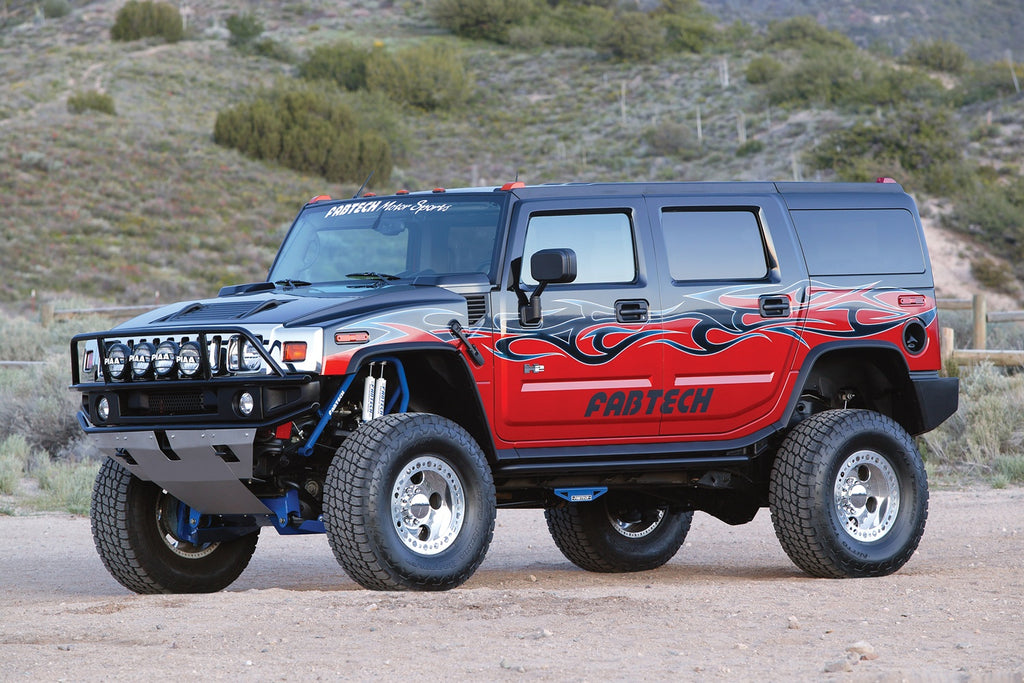Fabtech K5000 Performance Lift System w/Shocks for Select Hummer H2