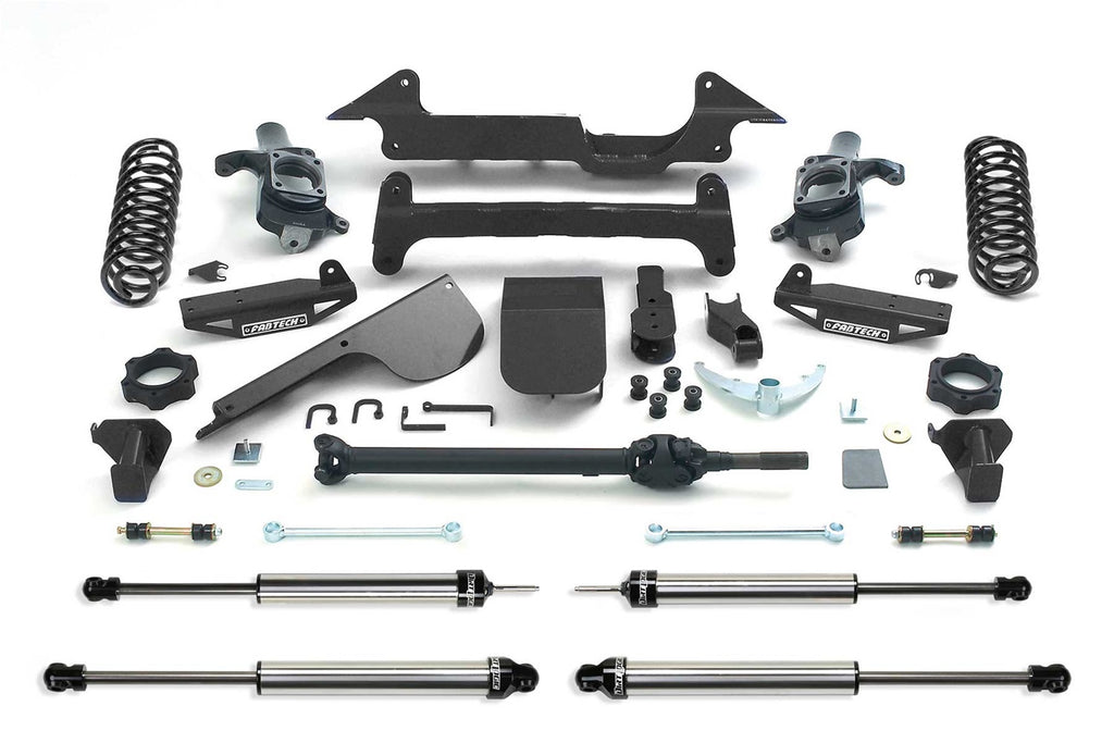 Fabtech K5000DL Performance Lift System w/Shocks for Select Hummer H2