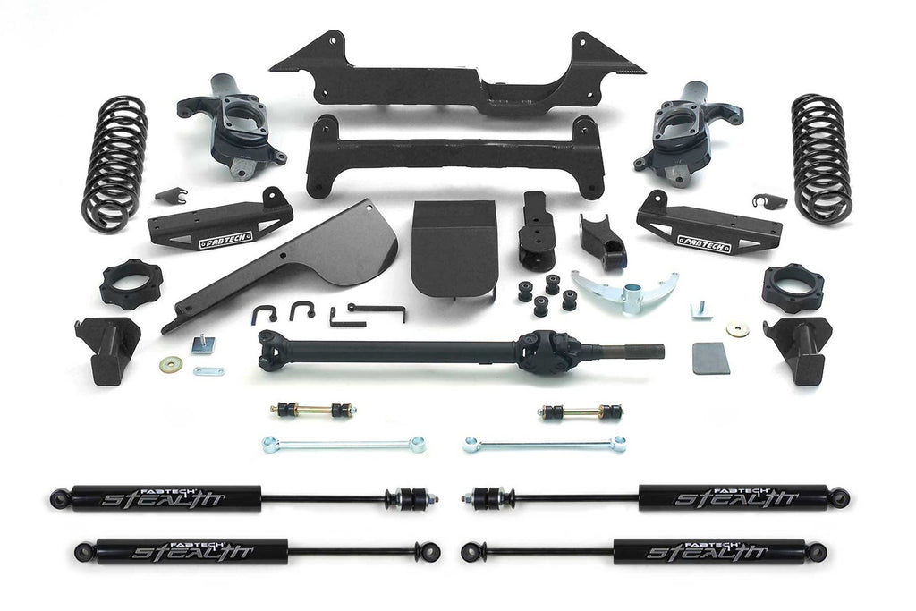 Fabtech K5000M Performance Lift System w/Shocks for Select Hummer H2