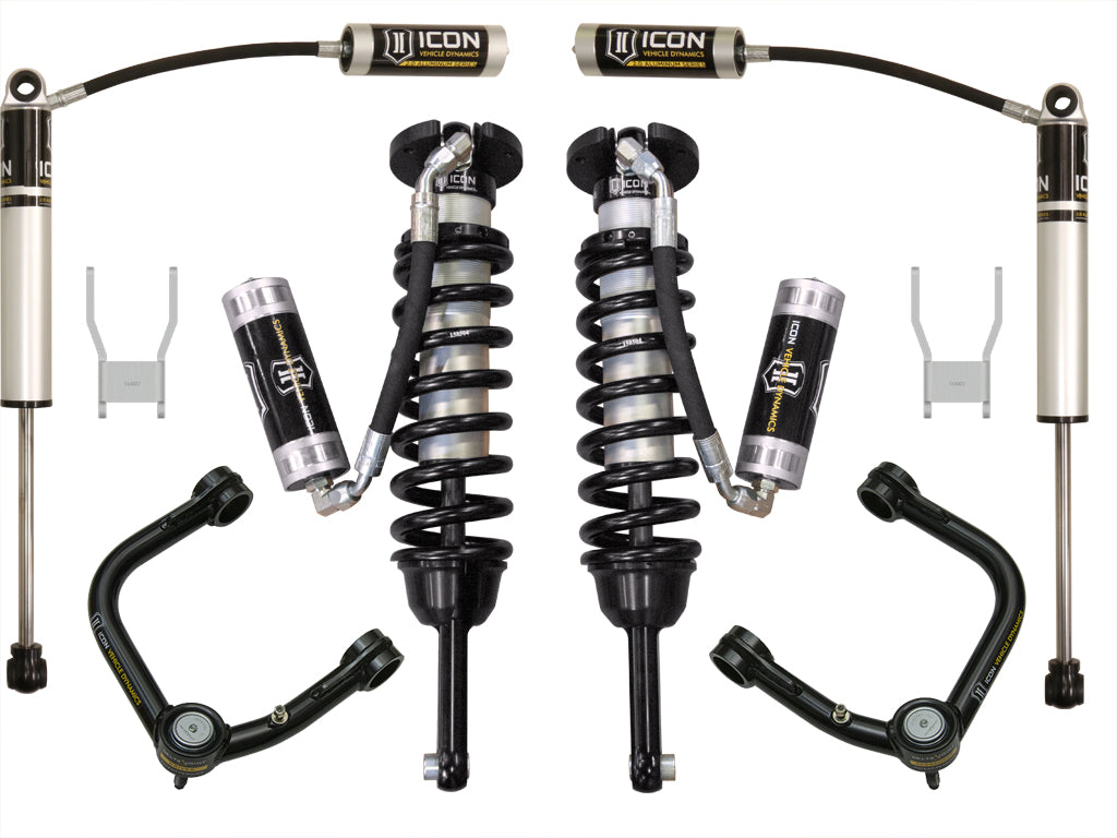 ICON Vehicle Dynamics K53139T 05-11 HILUX 0-3" STAGE 4 SUSPENSION SYSTEM W TUBULAR UCA for Select Toyota Hilux