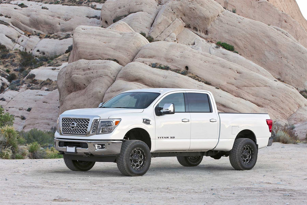 Fabtech K6007DL Basic Lift System w/Shocks for Select Nissan TITAN, Nissan TITAN XD