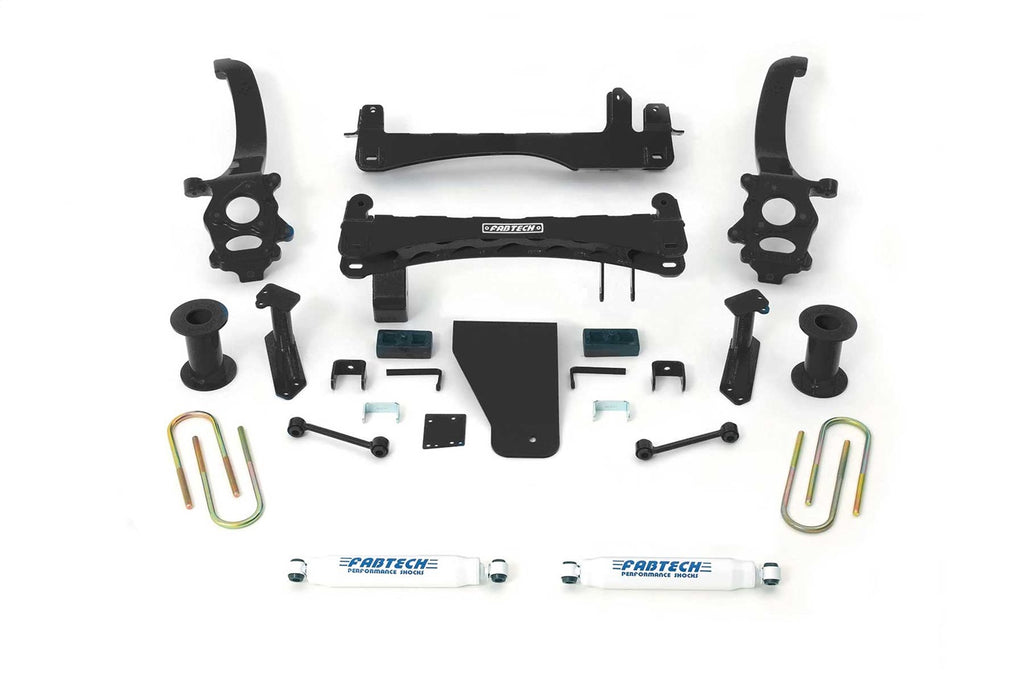Fabtech K6012 Basic Lift System w/Shocks for Select Nissan TITAN