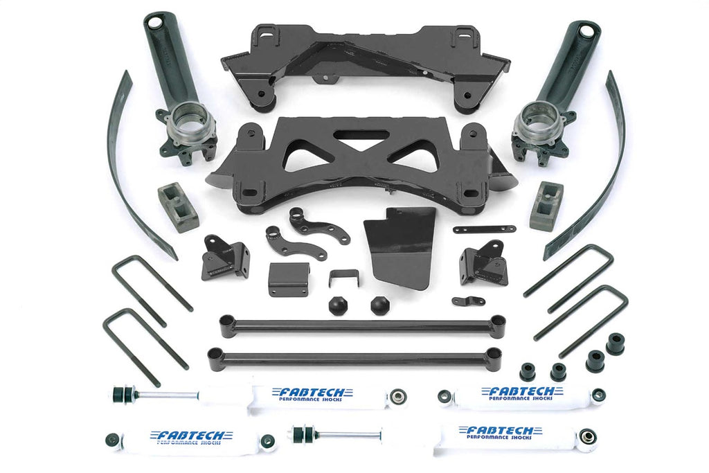 Fabtech K7002 Performance Lift System w/Shocks for Select Toyota Tacoma