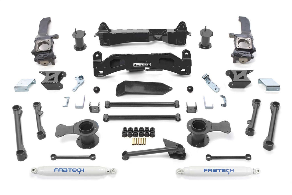 Fabtech K7006 Basic Lift System w/Shocks for Select Toyota FJ Cruiser