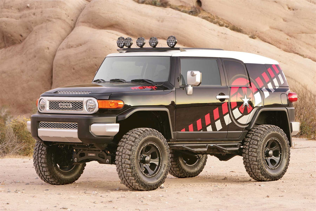 Fabtech K7006DL Basic Lift System w/Shocks for Select Toyota FJ Cruiser