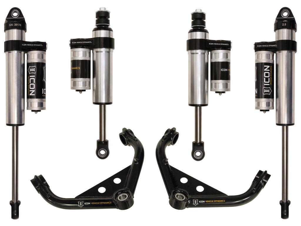 ICON Vehicle Dynamics K77102 01-10 GM 2500HD/3500 0-2" STAGE 3 SUSPENSION SYSTEM for Select Chevrolet Silverado HD, Chevrolet Silverado 3500, Chevrolet Silverado HD, GMC Sierra HD, GMC Sierra 3500, GMC Sierra HD